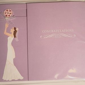 JUST MARRIED GREETING CARD